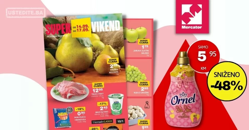 Mercator vikend akcija 14-17.9.2023.