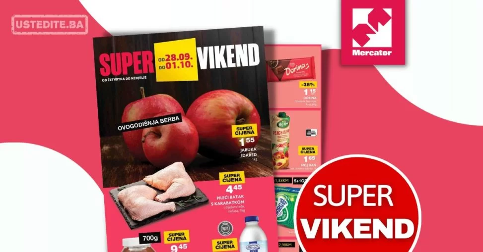 Mercator vikend akcija 28.9-1.10.2023.