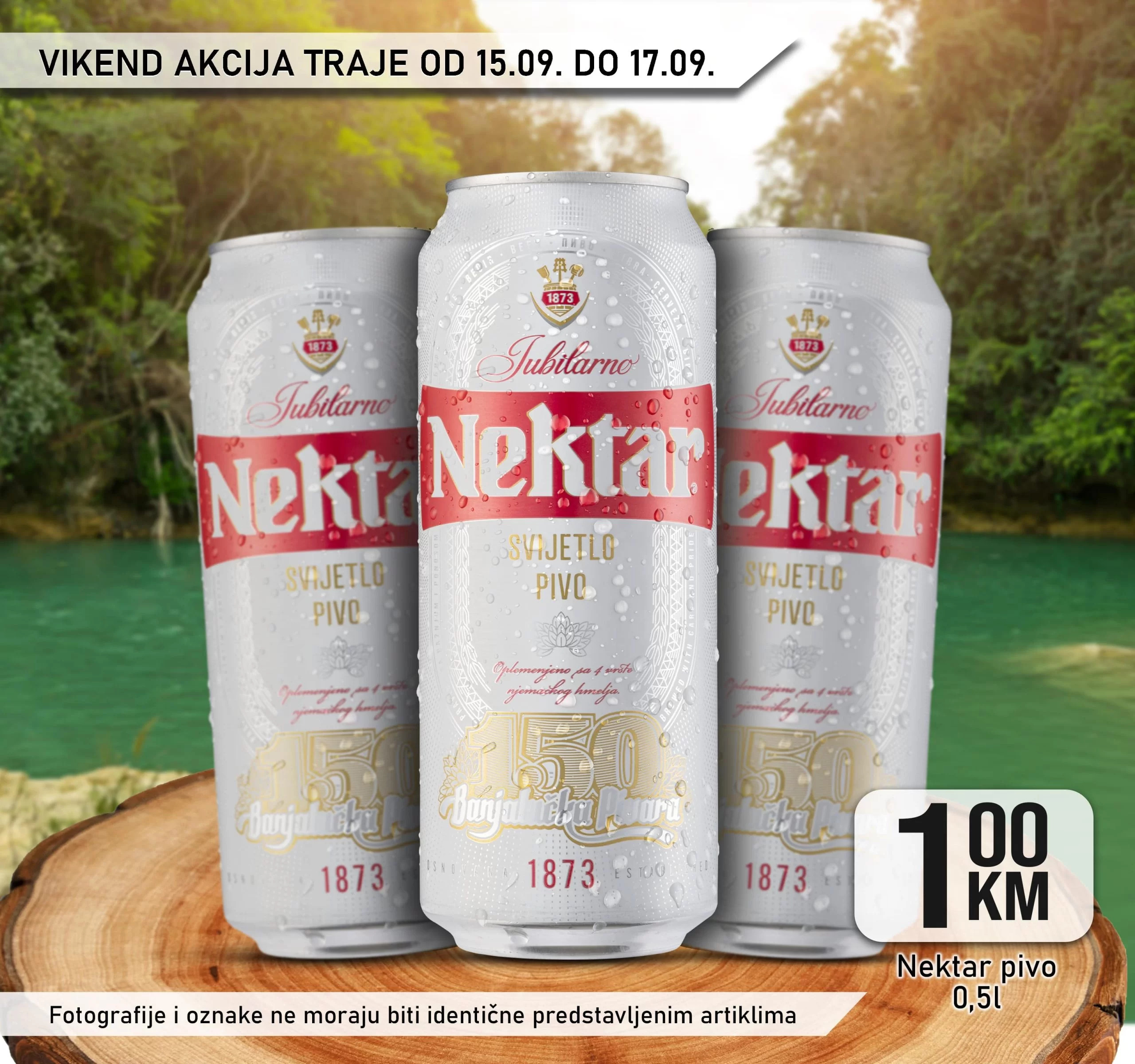 Kort vikend akcija 15-17.9.2023.