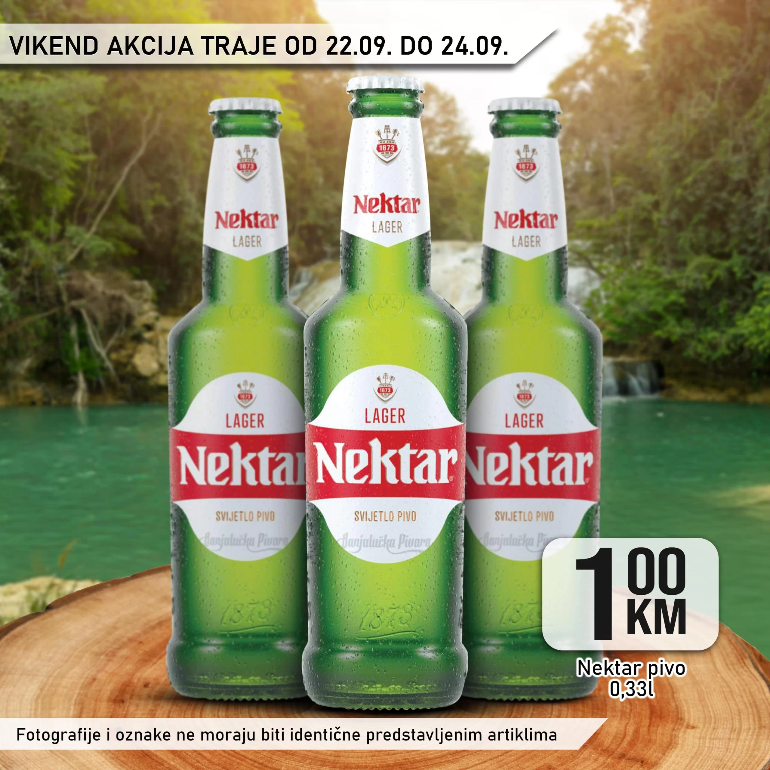 Kort vikend akcija 22-24.9.2023.