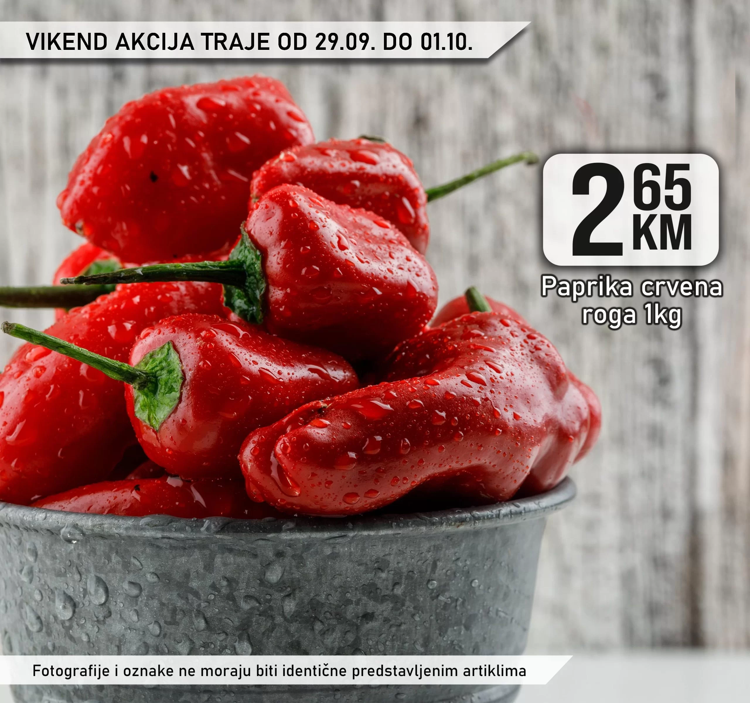 Kort vikend akcija 29.9-1.10.2023. 