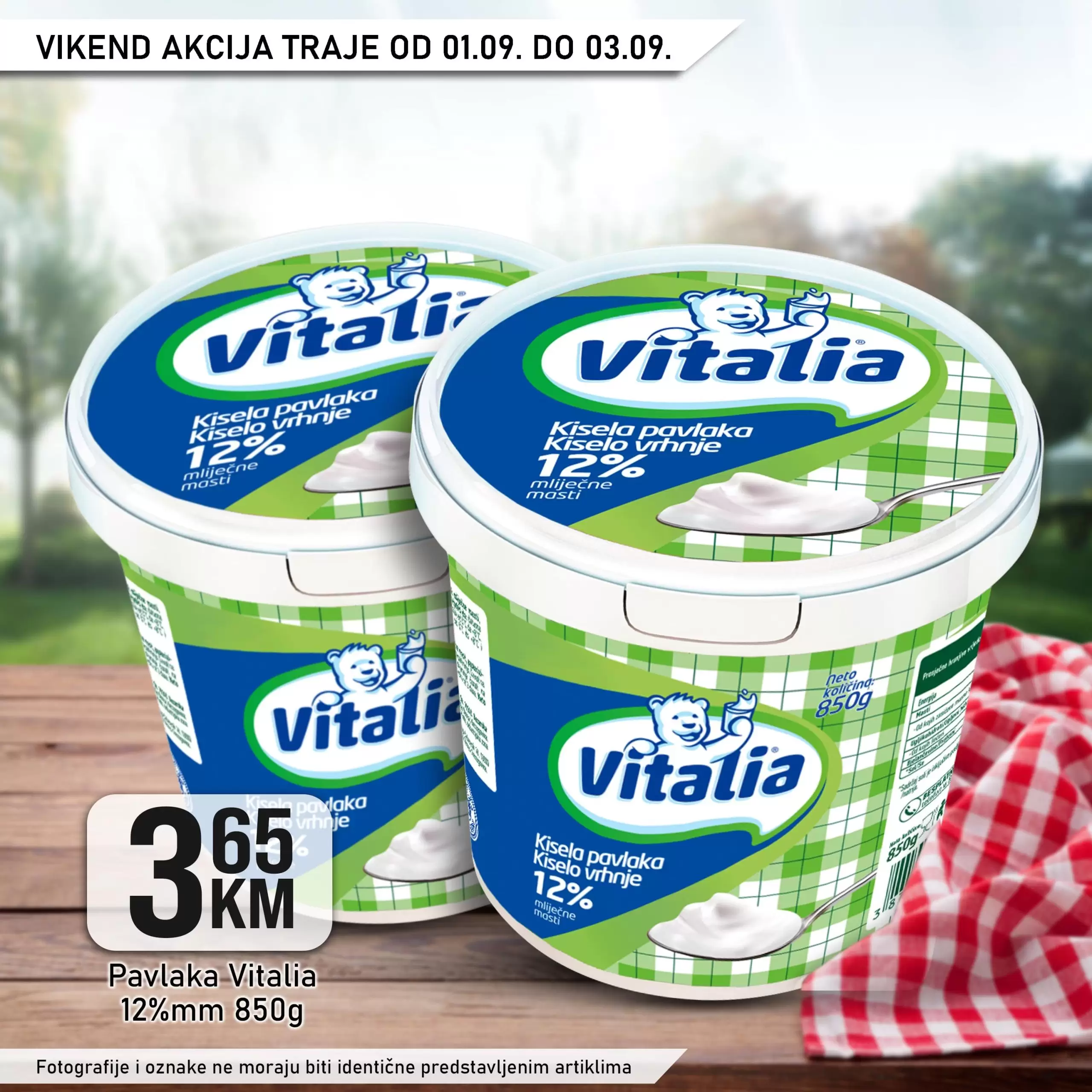 Kort vikend akcija 1-3.9.2023.