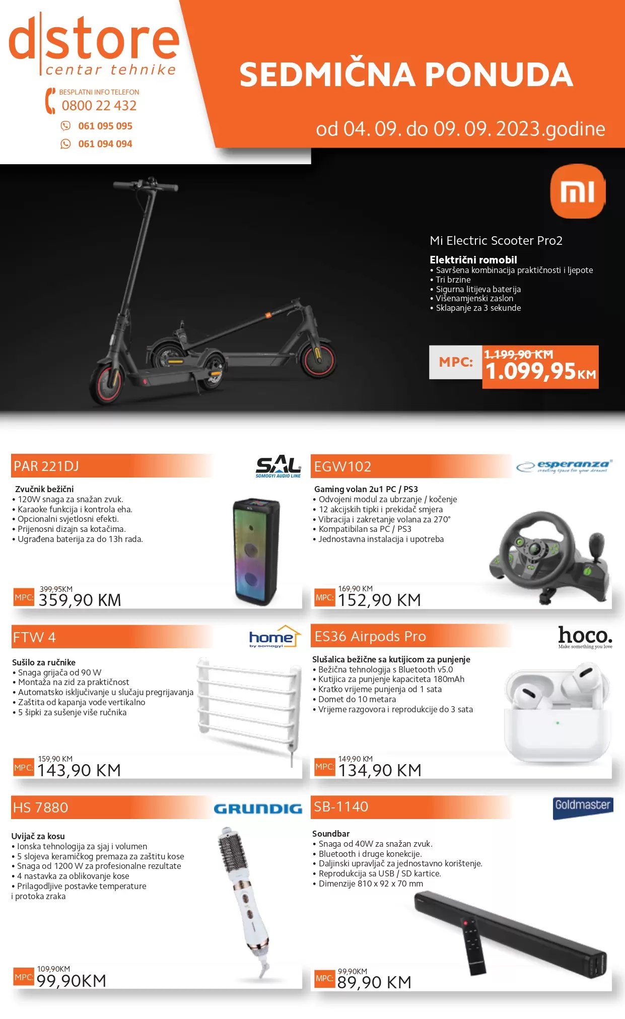 Dstore sedmicna ponuda 4-9.9.2023. 