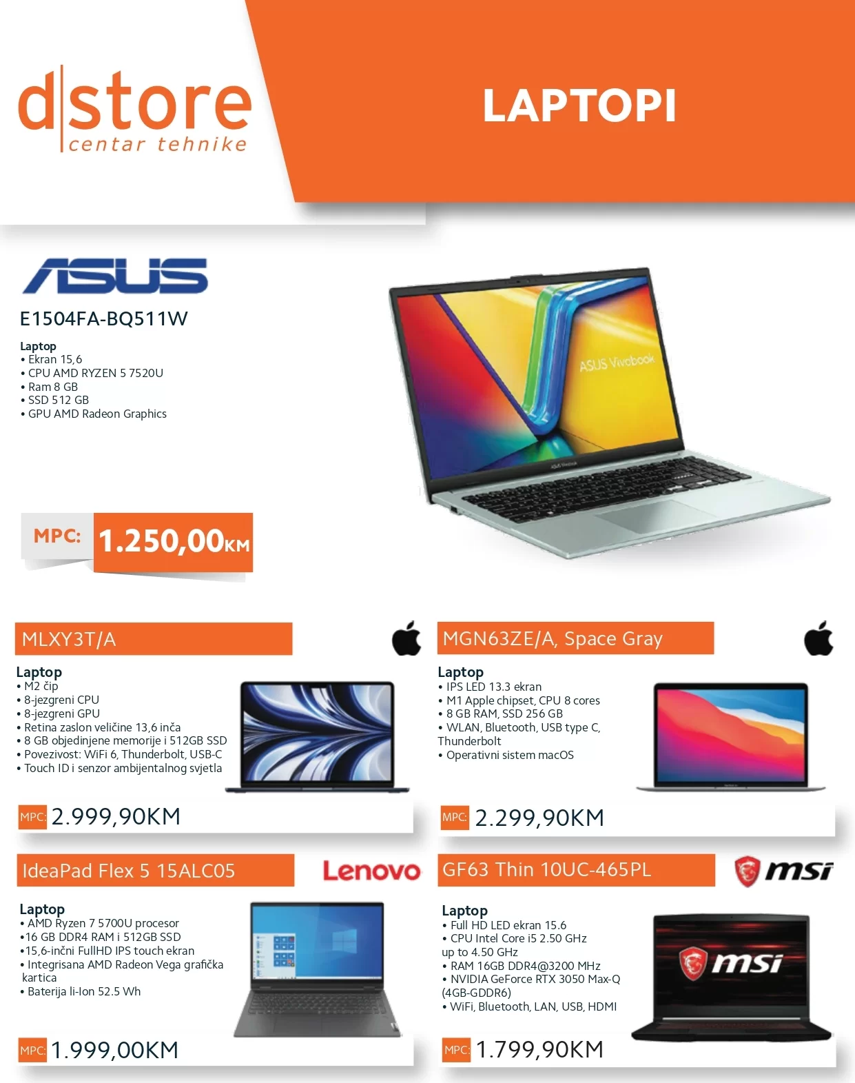 Dstore SEDMIČNA AKCIJA 18-23.09.2023.