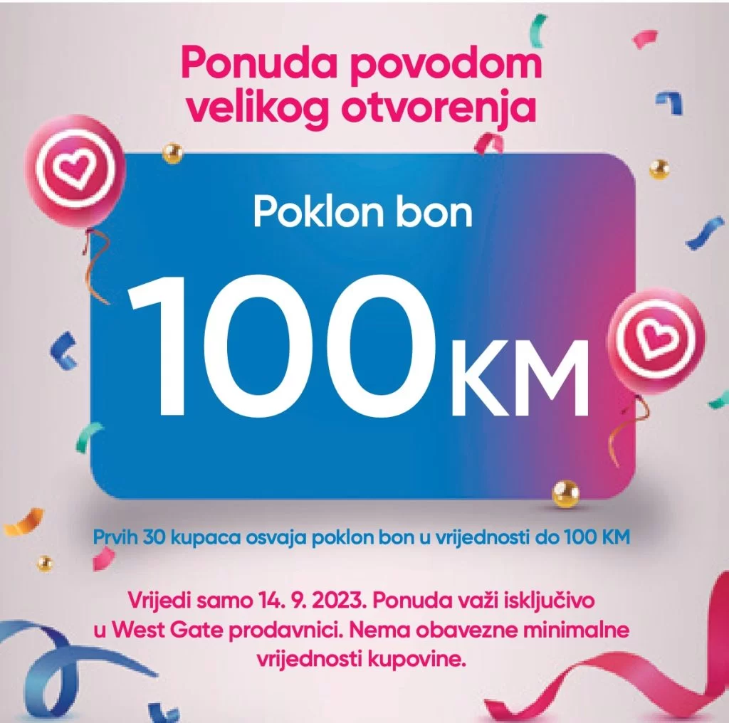 Pepco Sarajevo ⇢ Osvoji POKLON BON 100 KM