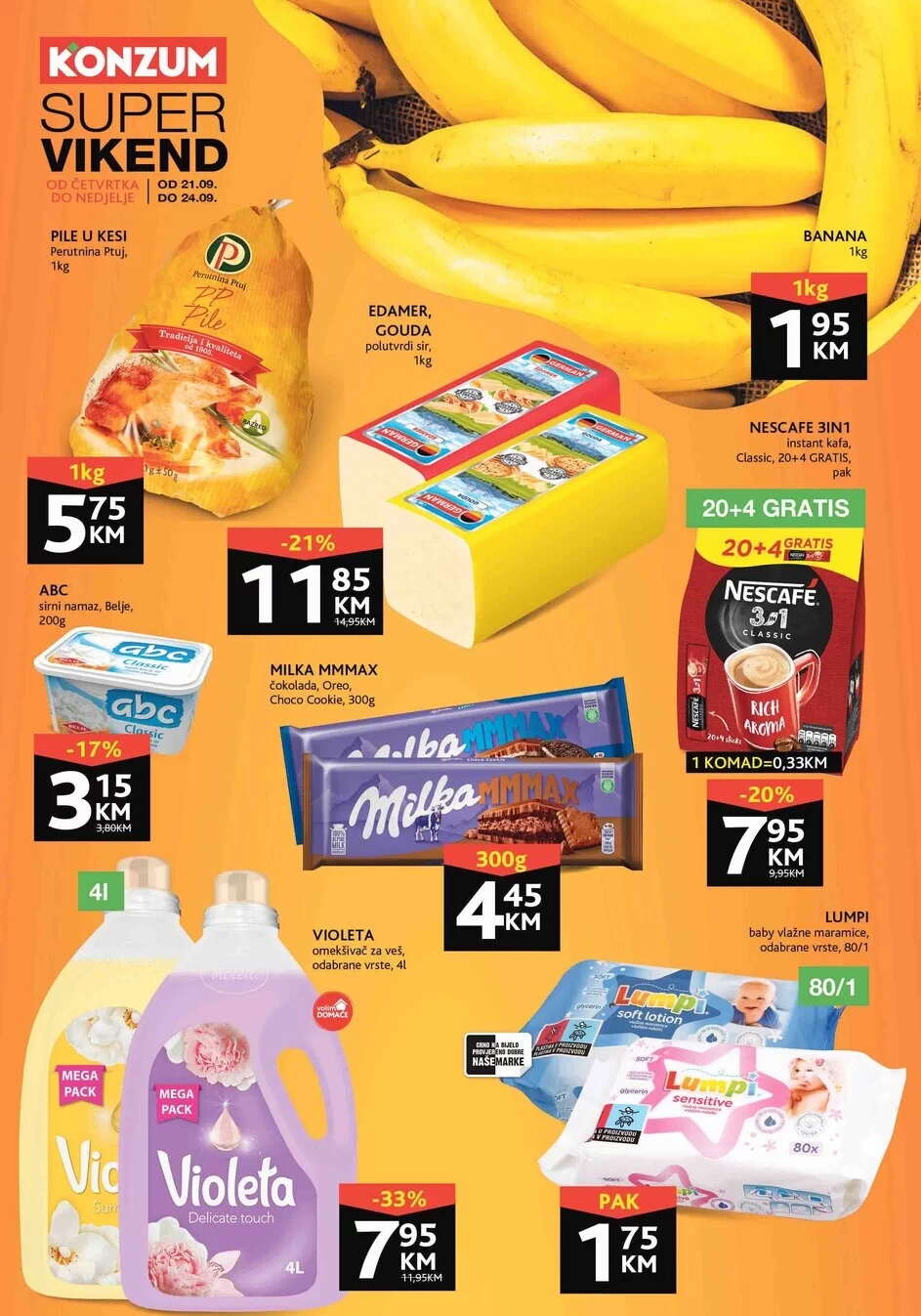 Konzum vikend akcija 21-24.9.2023.