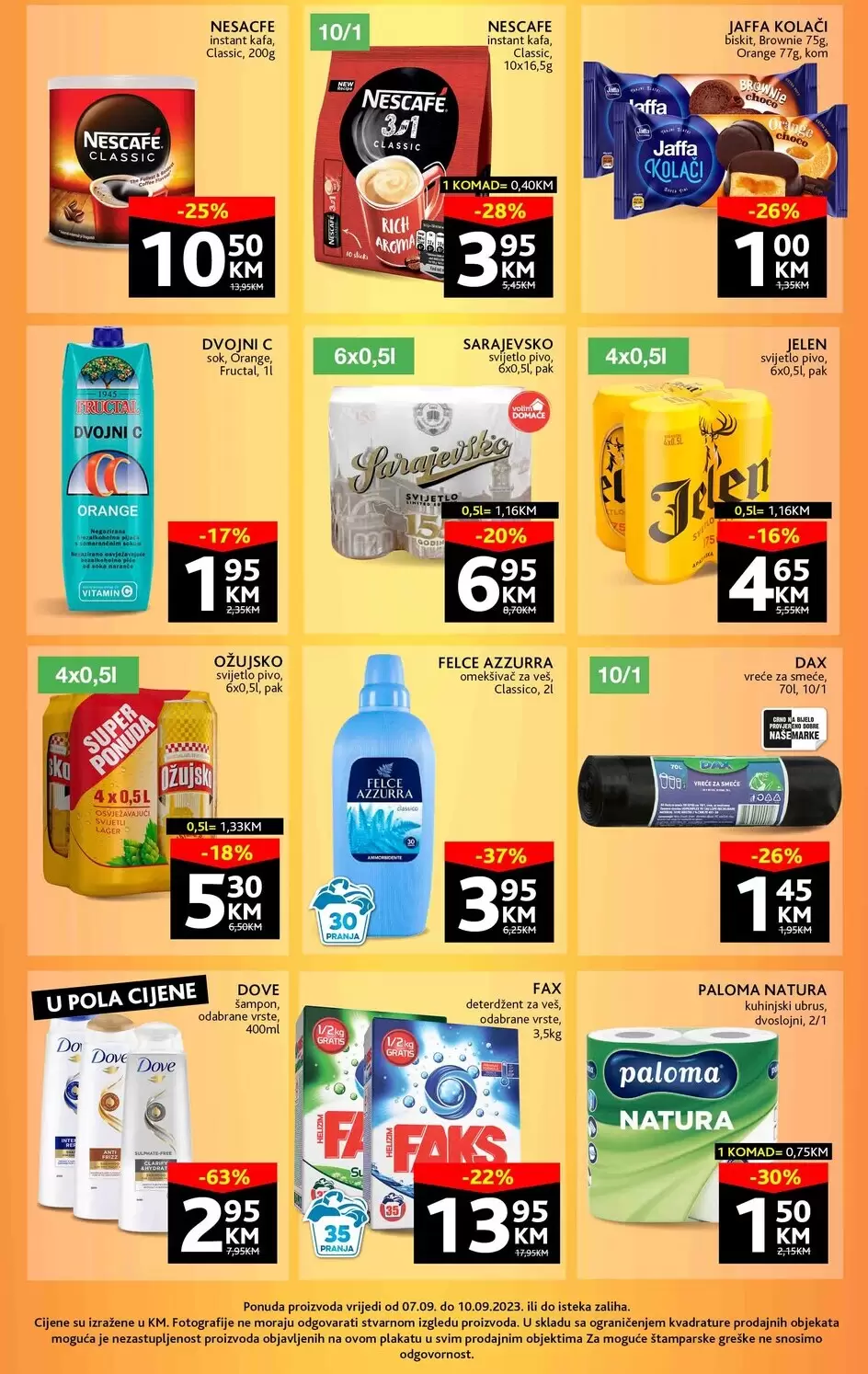 Konzum vikend akcija 7-10.9.2023.