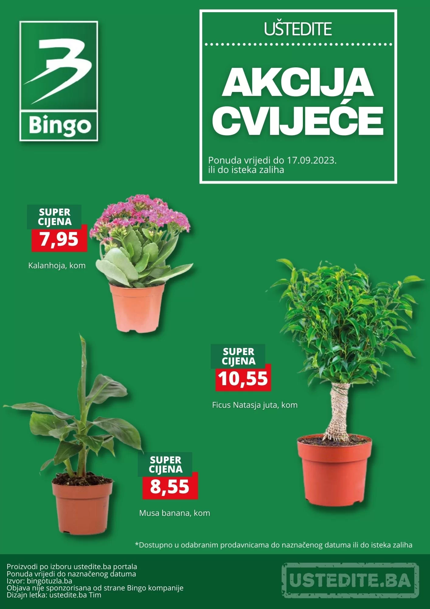 Bingo akcija CVIJEĆE