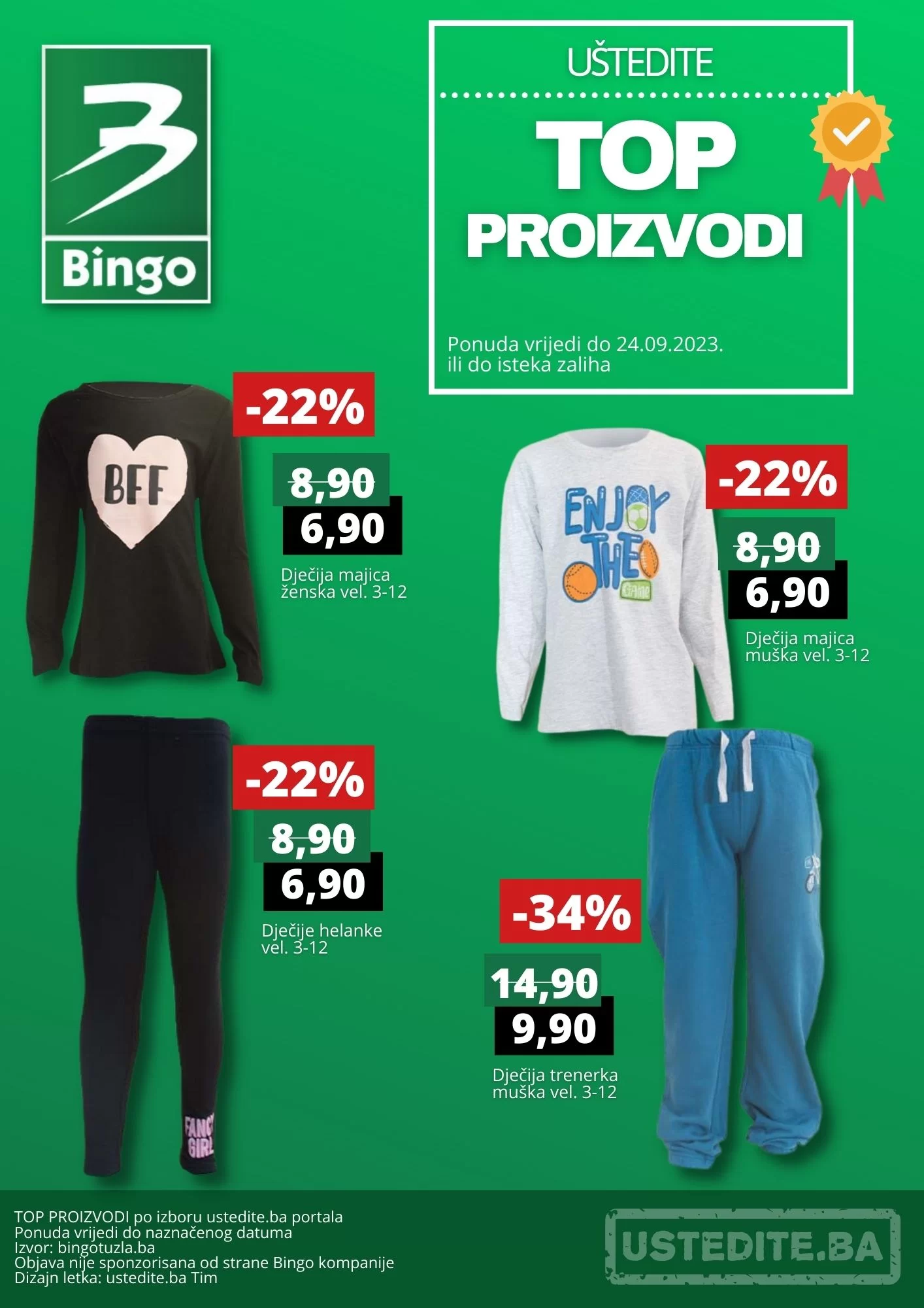 Bingo TOP PROIZVODI