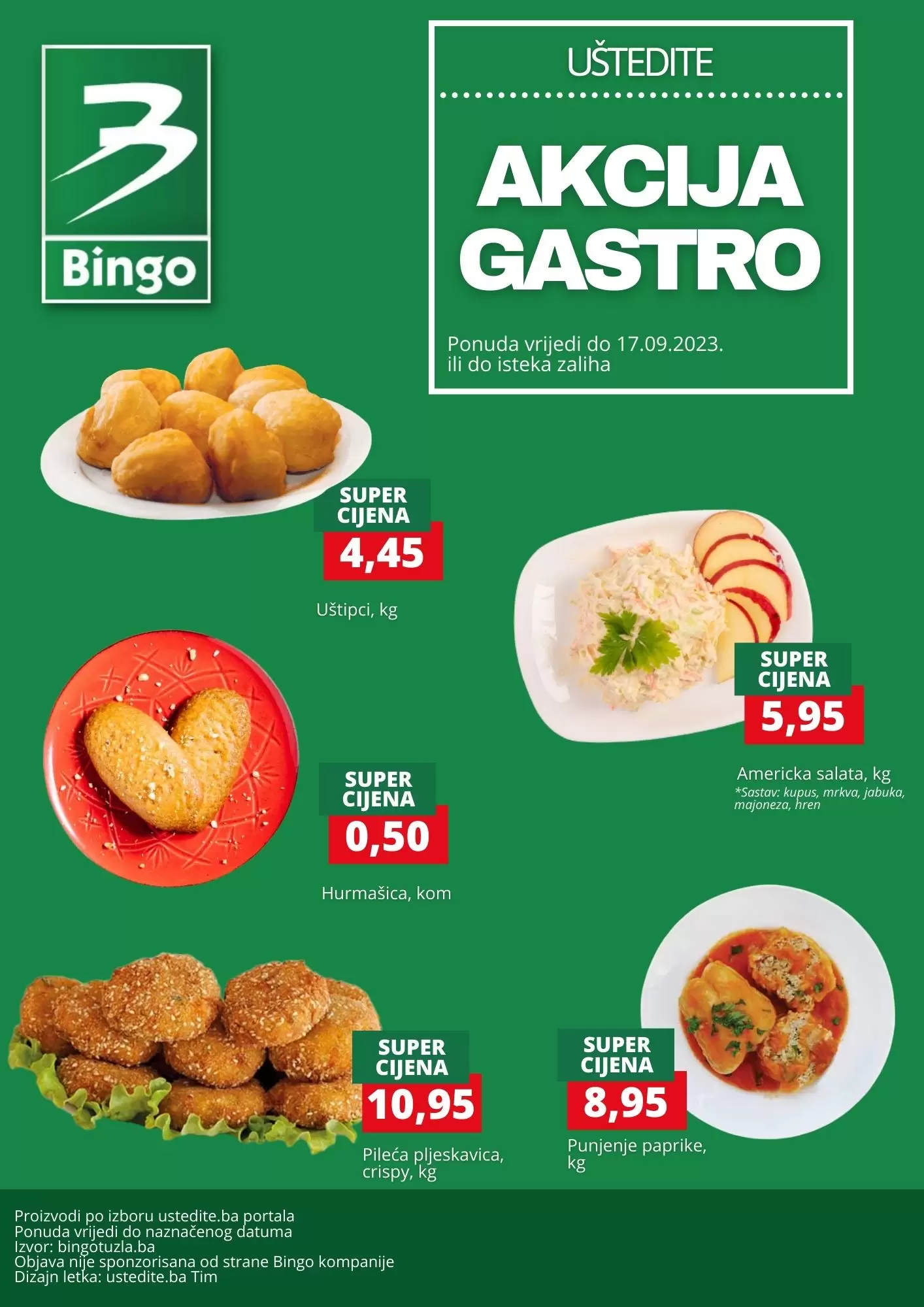 Bingo GASTRO AKCIJA