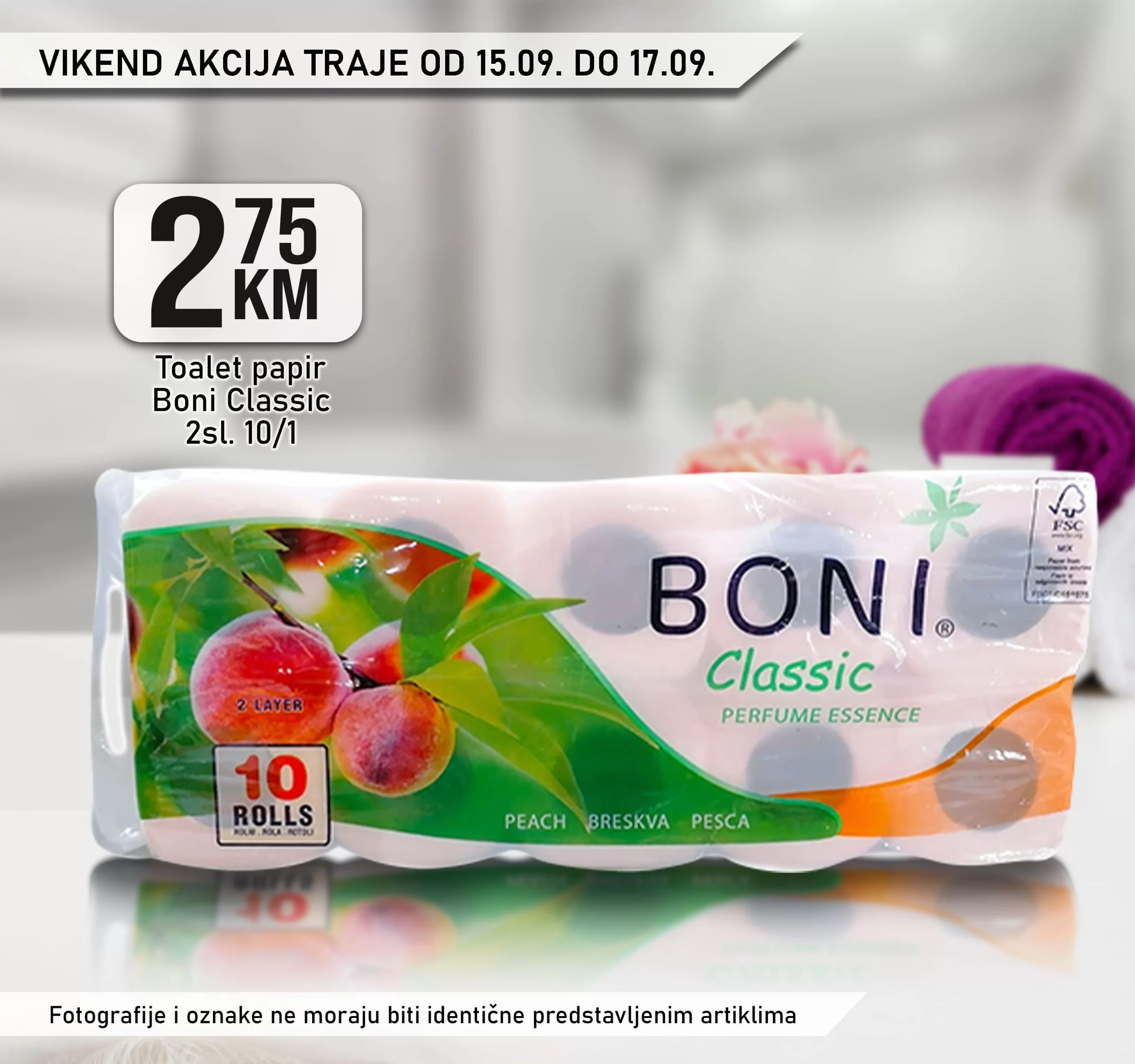 Kort vikend akcija 15-17.9.2023.