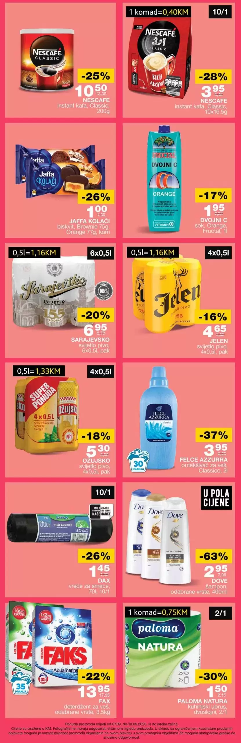 Mercator vikend akcija 7-10.9.2023.