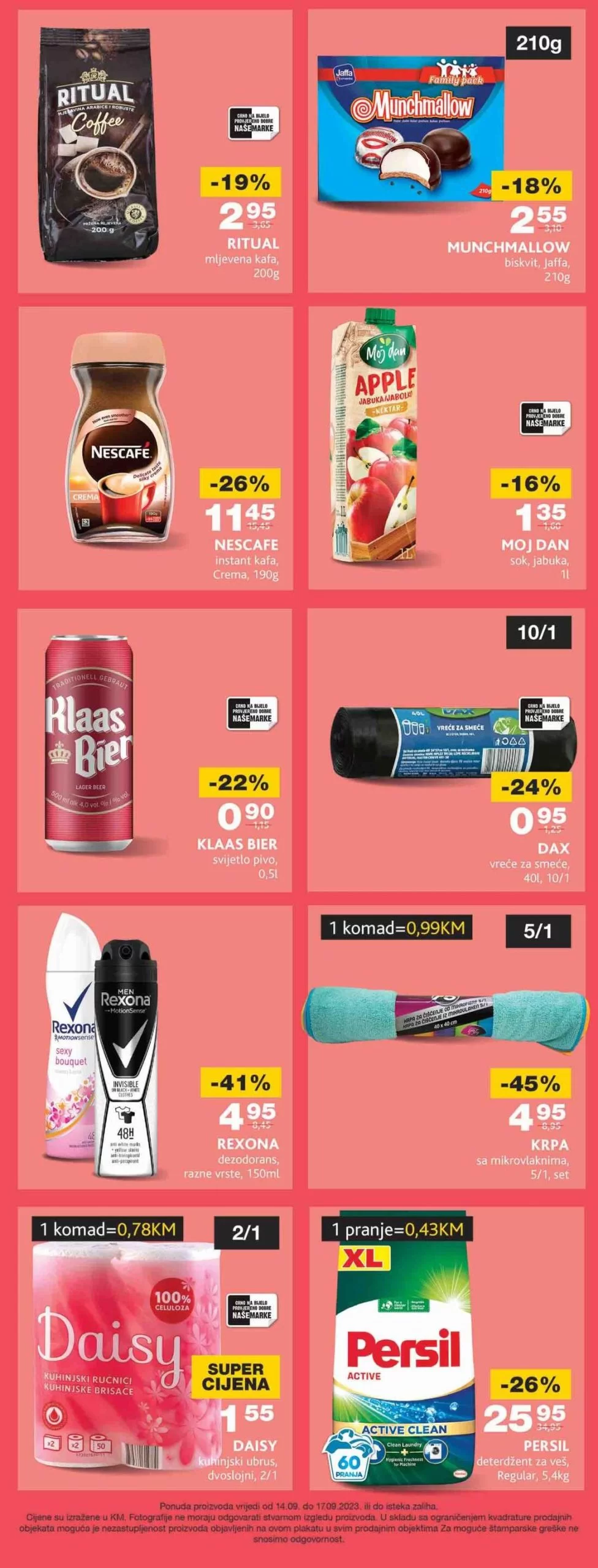 Mercator vikend akcija 14-17.9.2023.