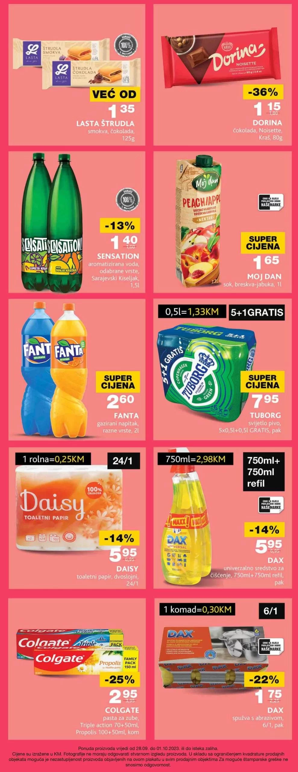 Mercator vikend akcija 28.9-1.10.2023.