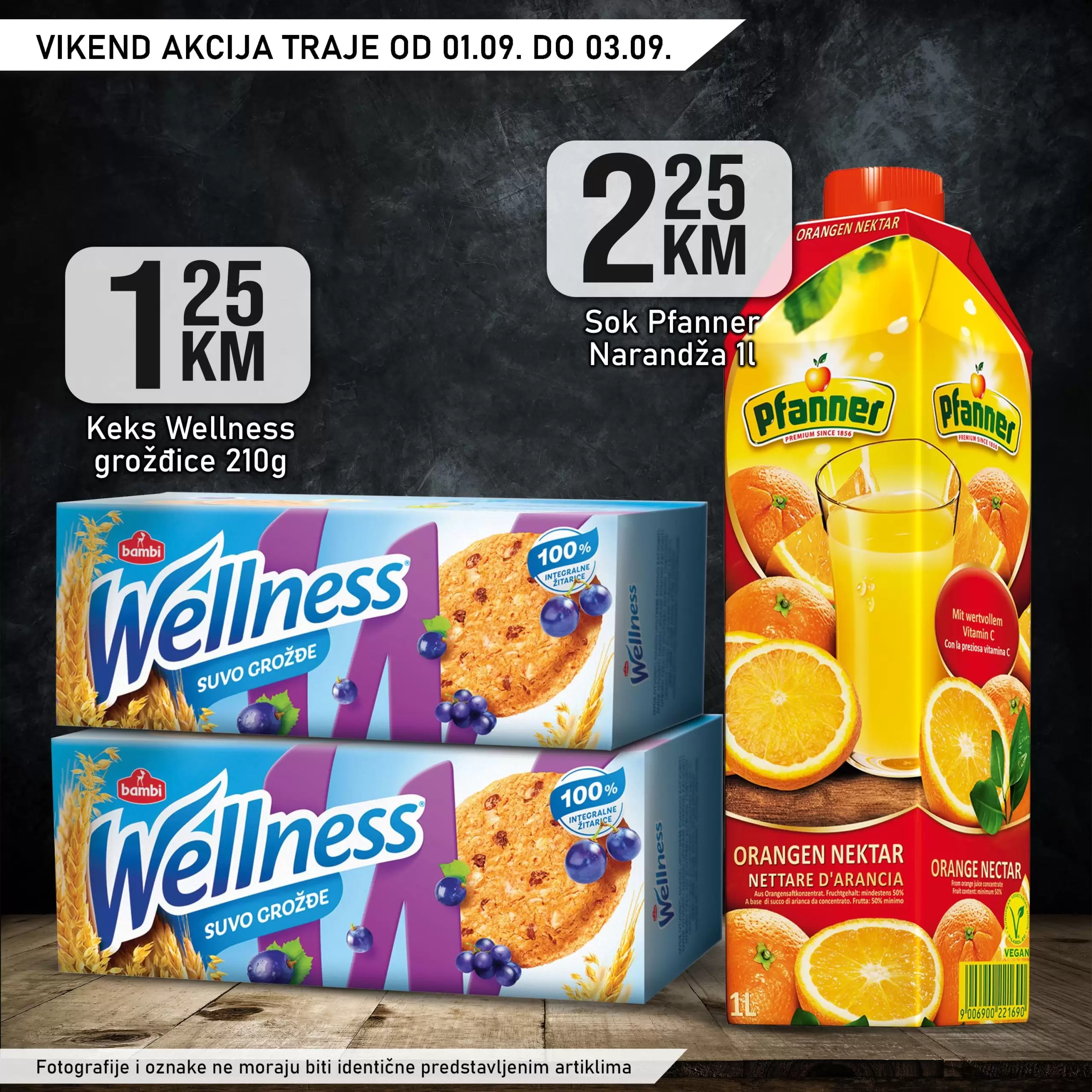 Kort vikend akcija 1-3.9.2023.