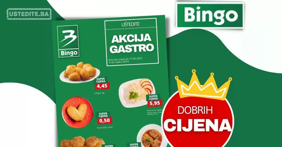 Bingo GASTRO AKCIJA