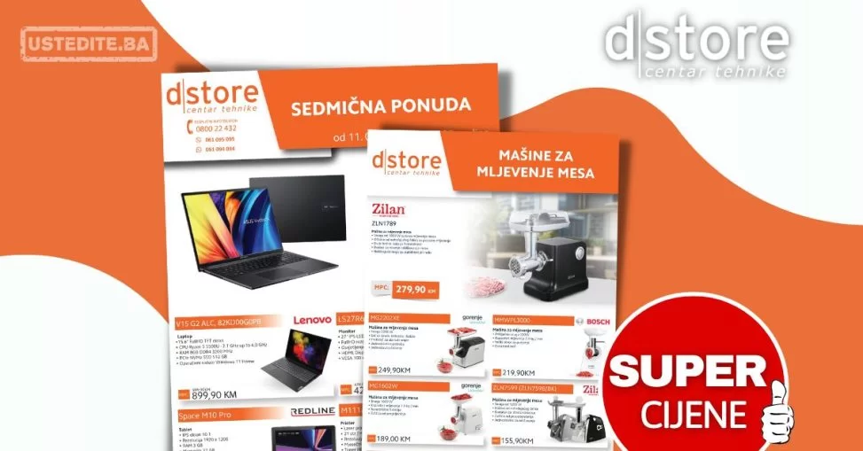 Dstore SEDMIČNA AKCIJA 11-16.9.2023.