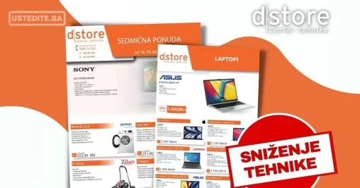 Dstore SEDMIČNA AKCIJA 18-23.09.2023.