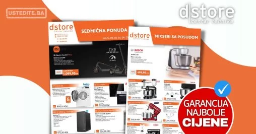 Dstore SEDMIČNA AKCIJA TEHNIKE 25-30.9.2023.