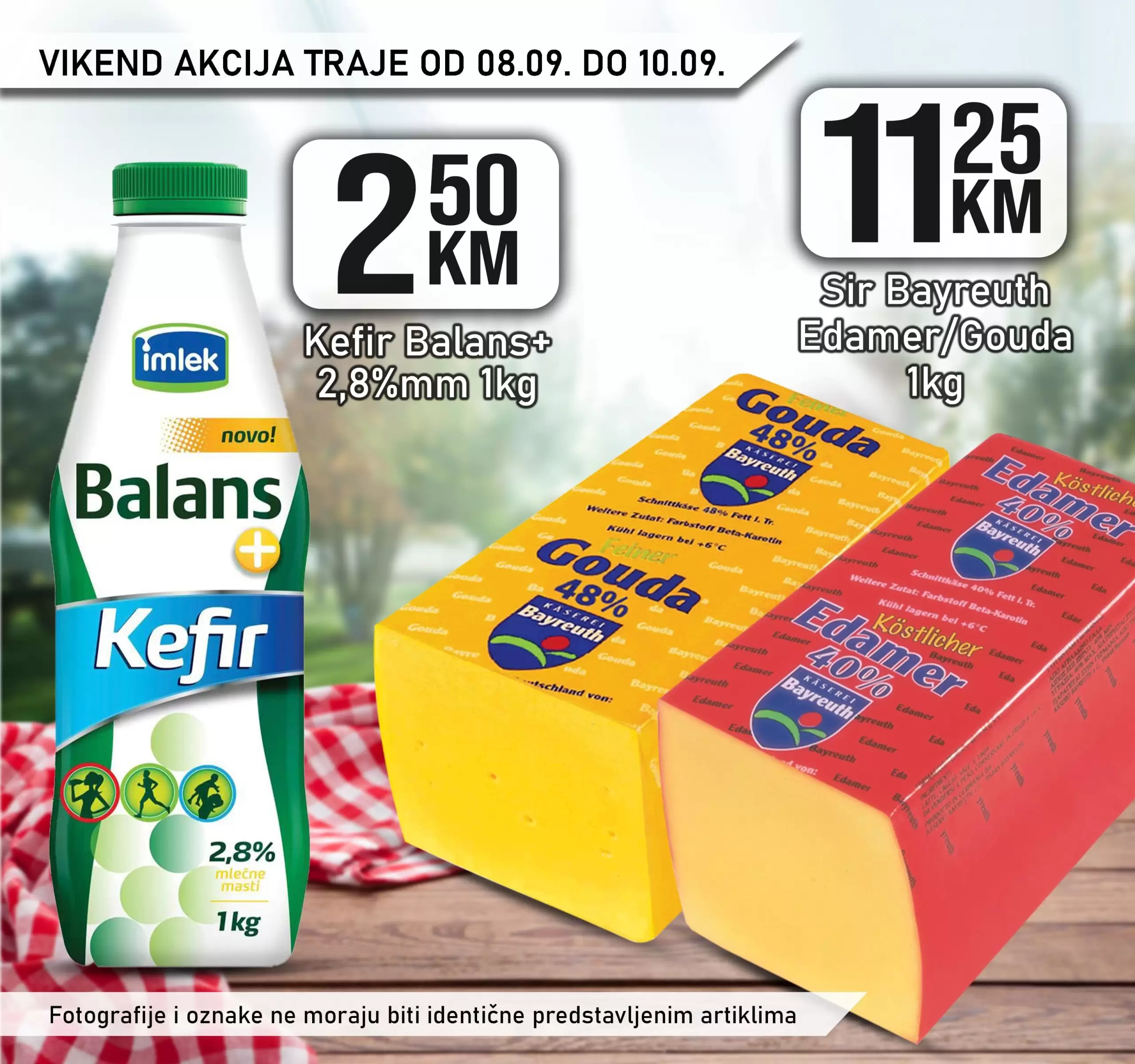 Kort vikend akcija 8-10.9.2023.