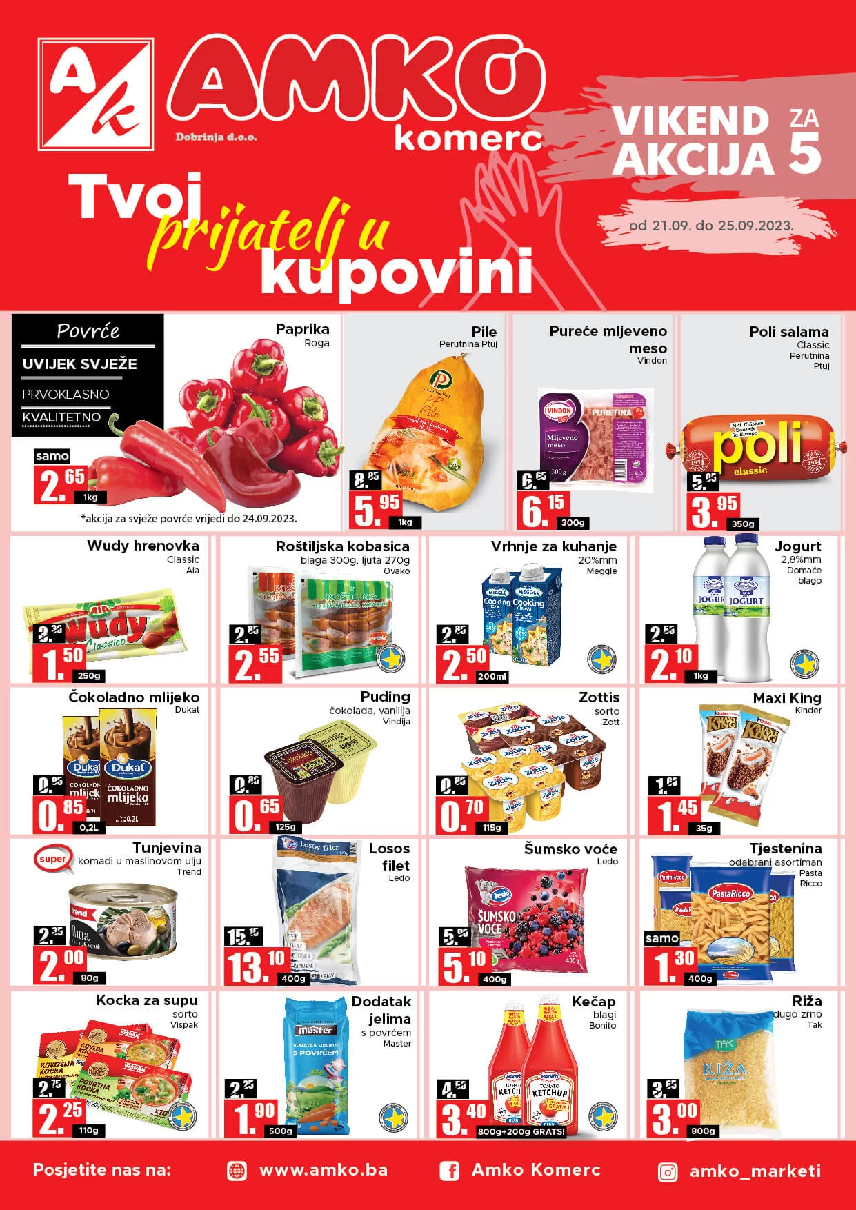 Amko vikend akcija 21-25.9.2023.