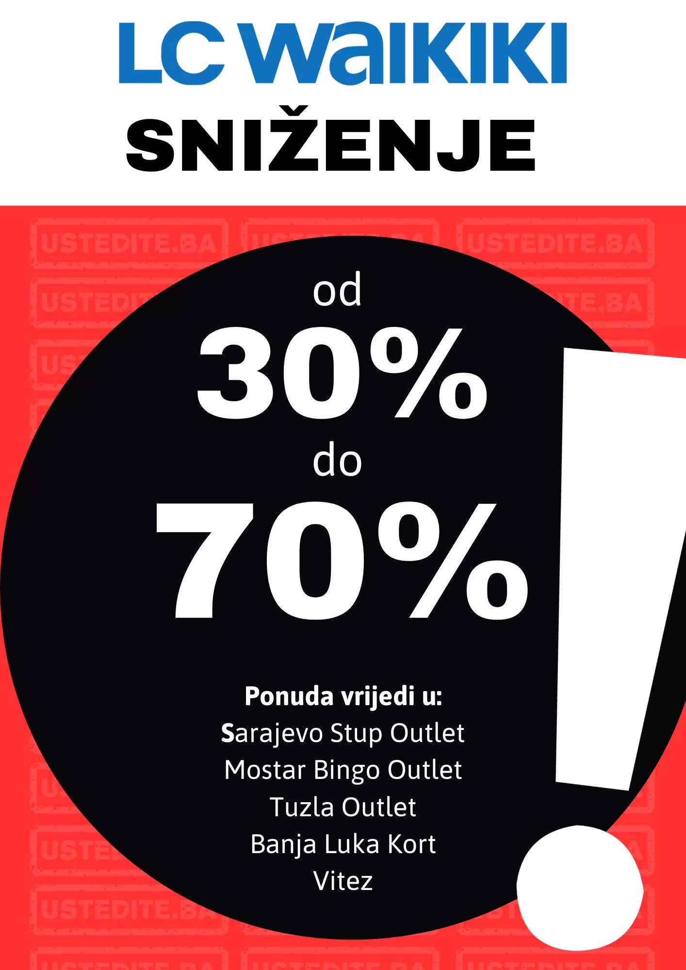 LC Waikiki SNIŽENJE do 70%