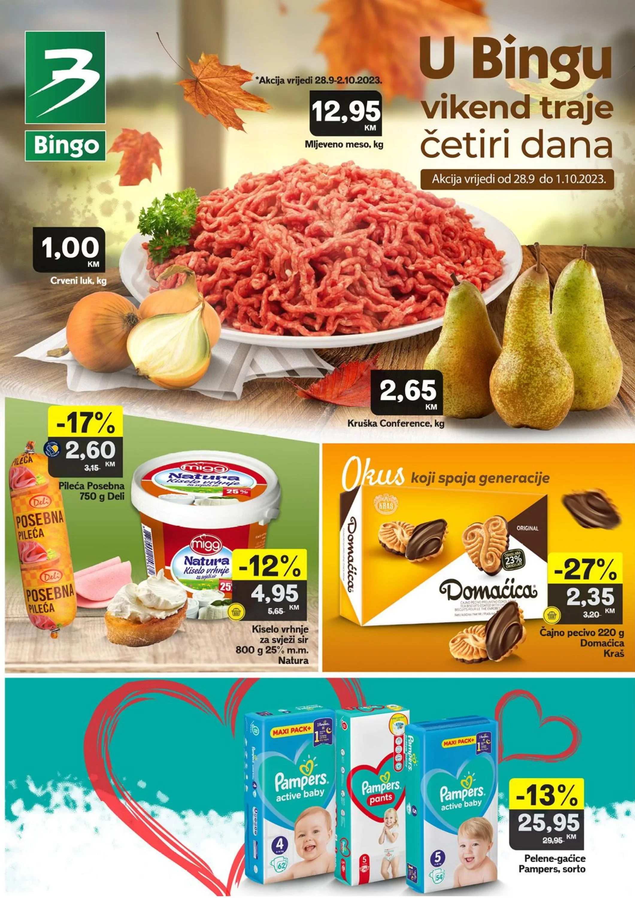 Bingo vikend akcija 28.9-1.10.2023.