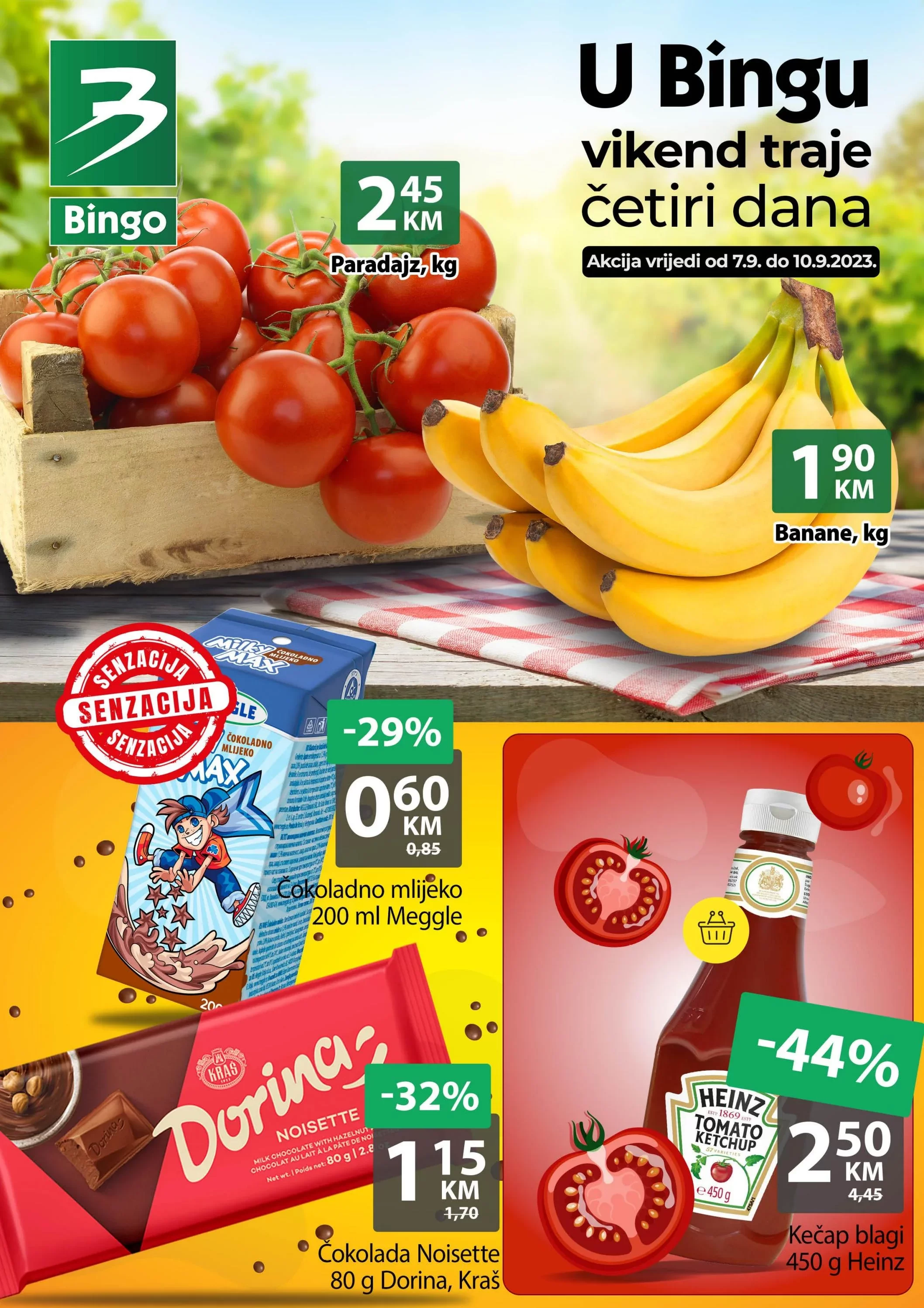 Bingo vikend akcija 7-10.9.2023.