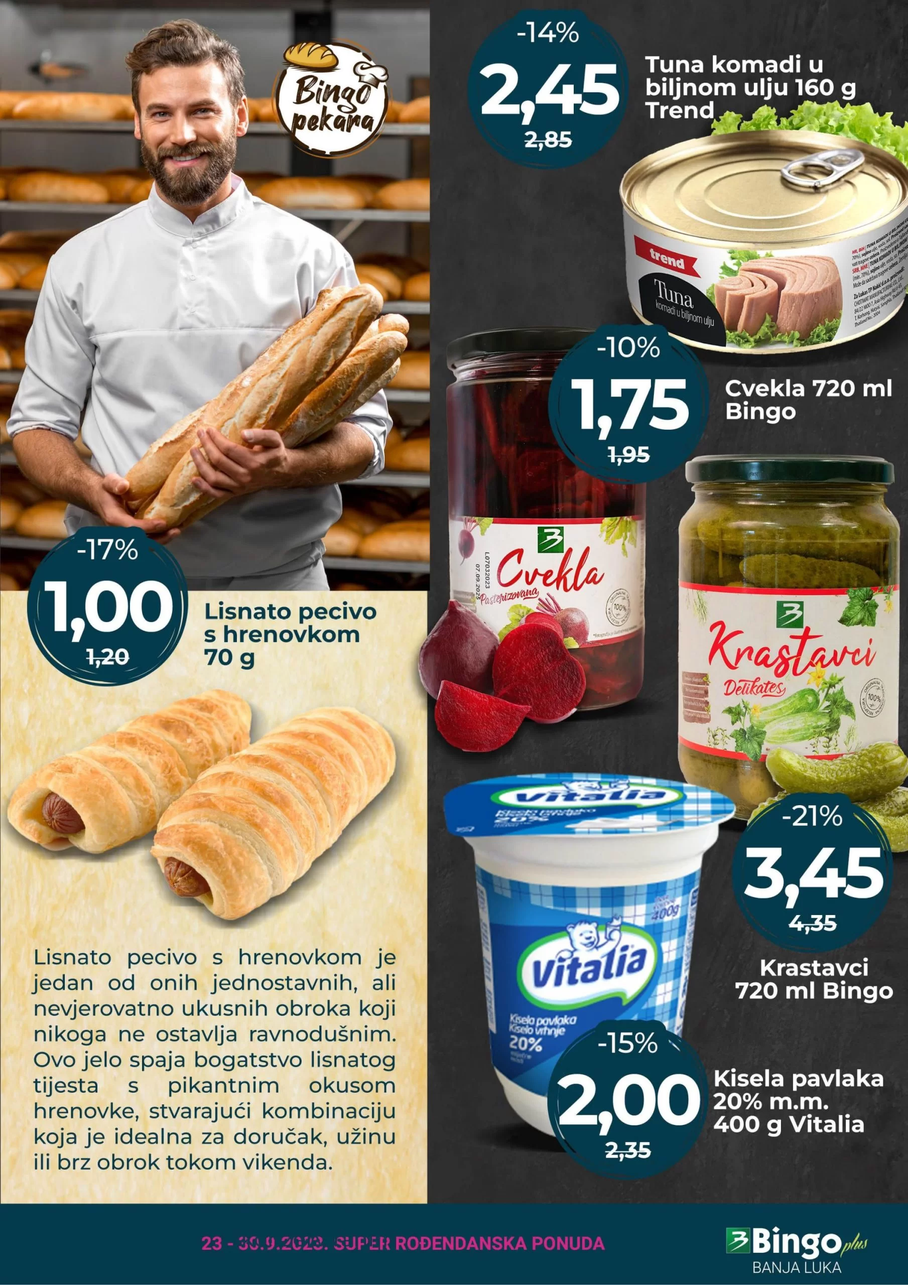 Bingo ROĐENDANSKA PONUDA 23-30.9.2023.