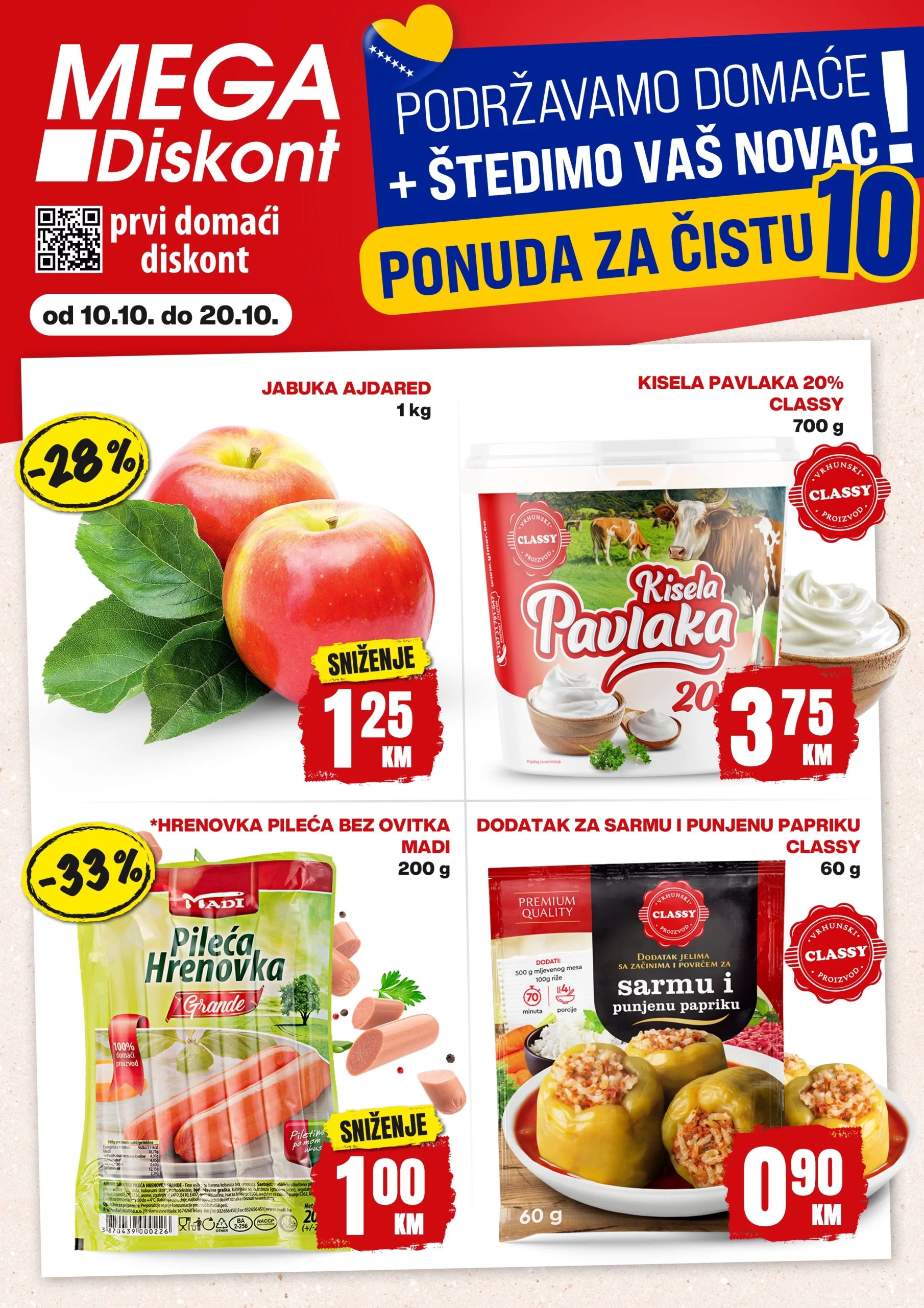 Mega Diskont KUPUJMO DOMAĆE 