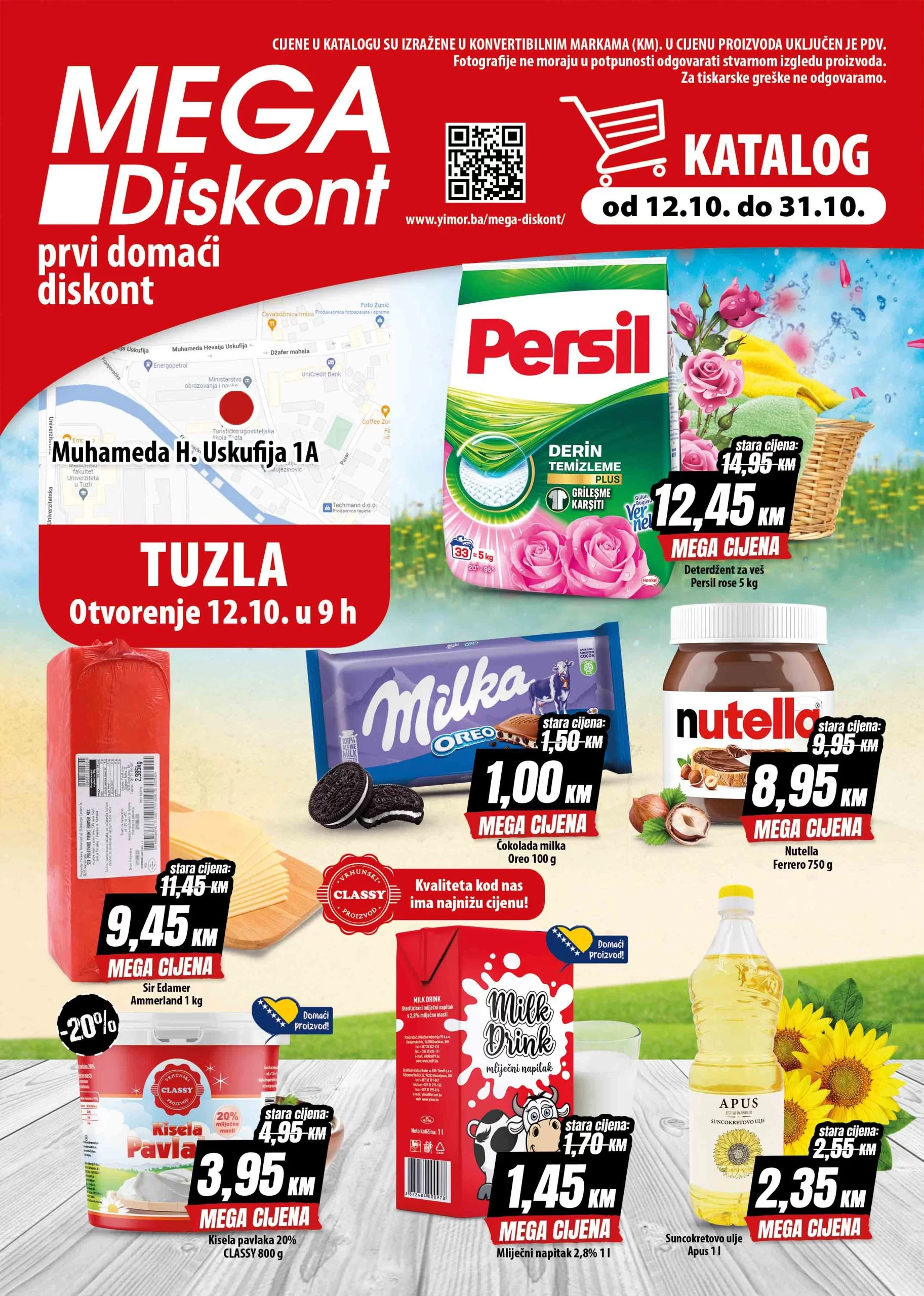 Mega Diskont Tuzla - VELIKO OTVORENJE 12.10.2023.