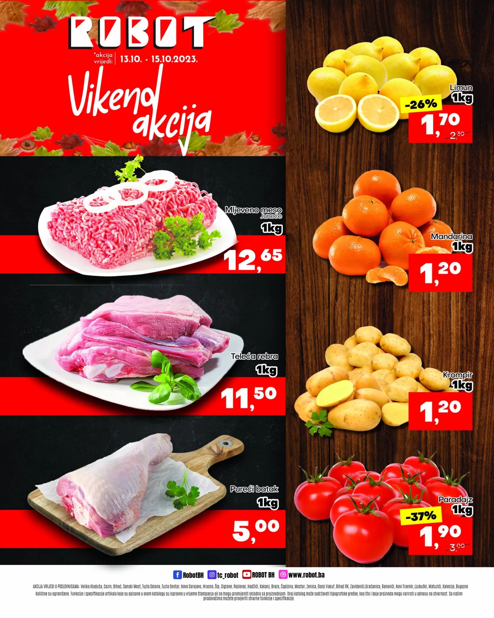 Robot vikend akcija 13-15.10.2023. 