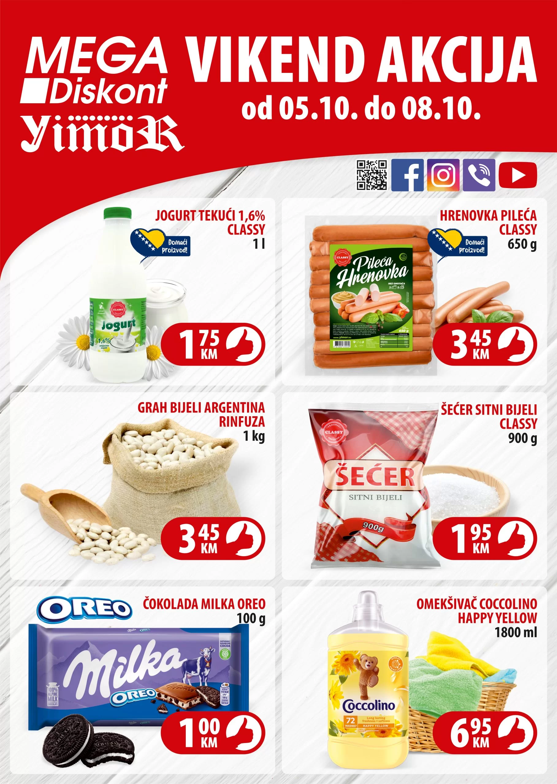 Mega Diskont vikend akcija 5-8.10.2023.