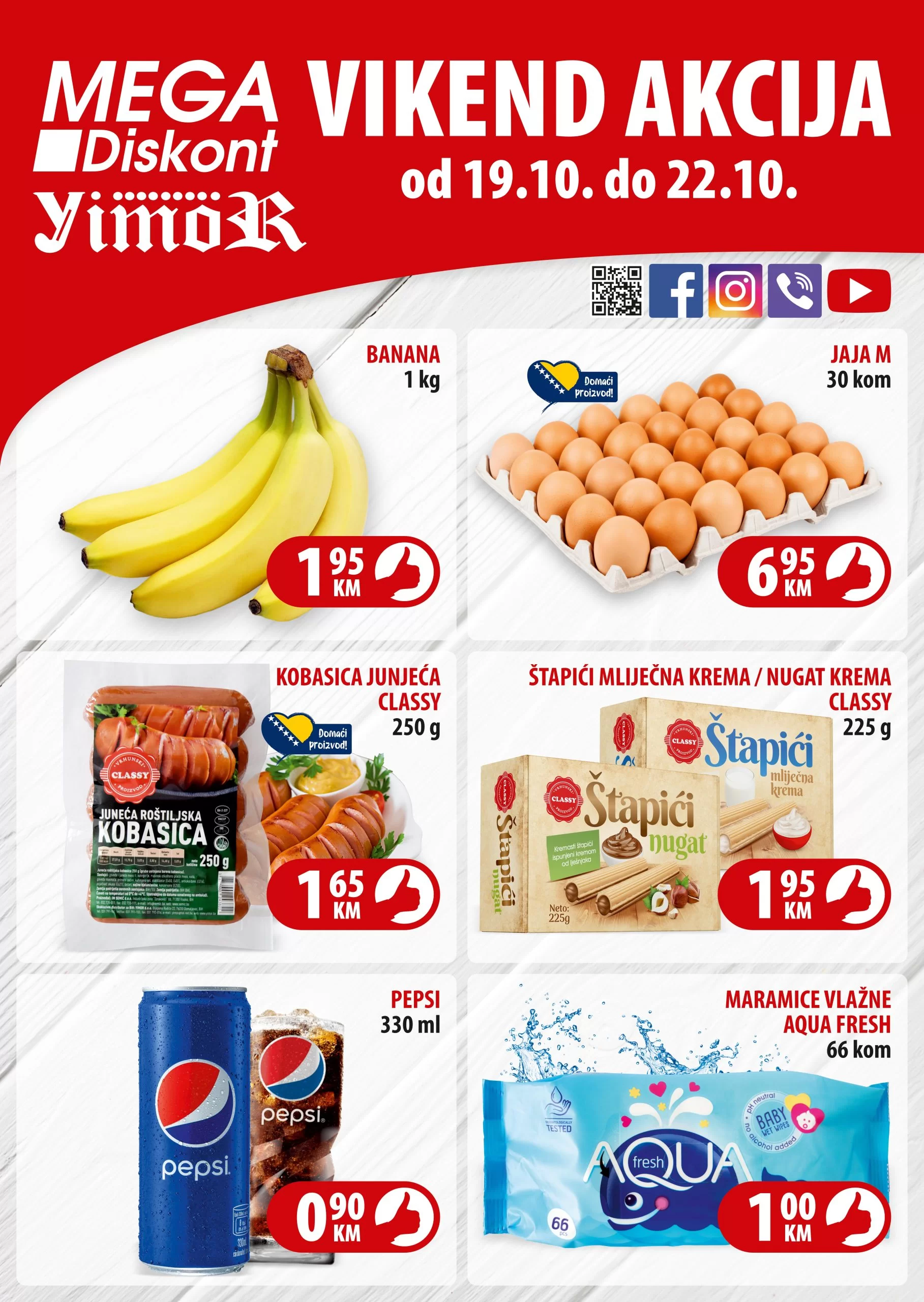 Mega Diskont vikend akcija 19-22.10.2023.