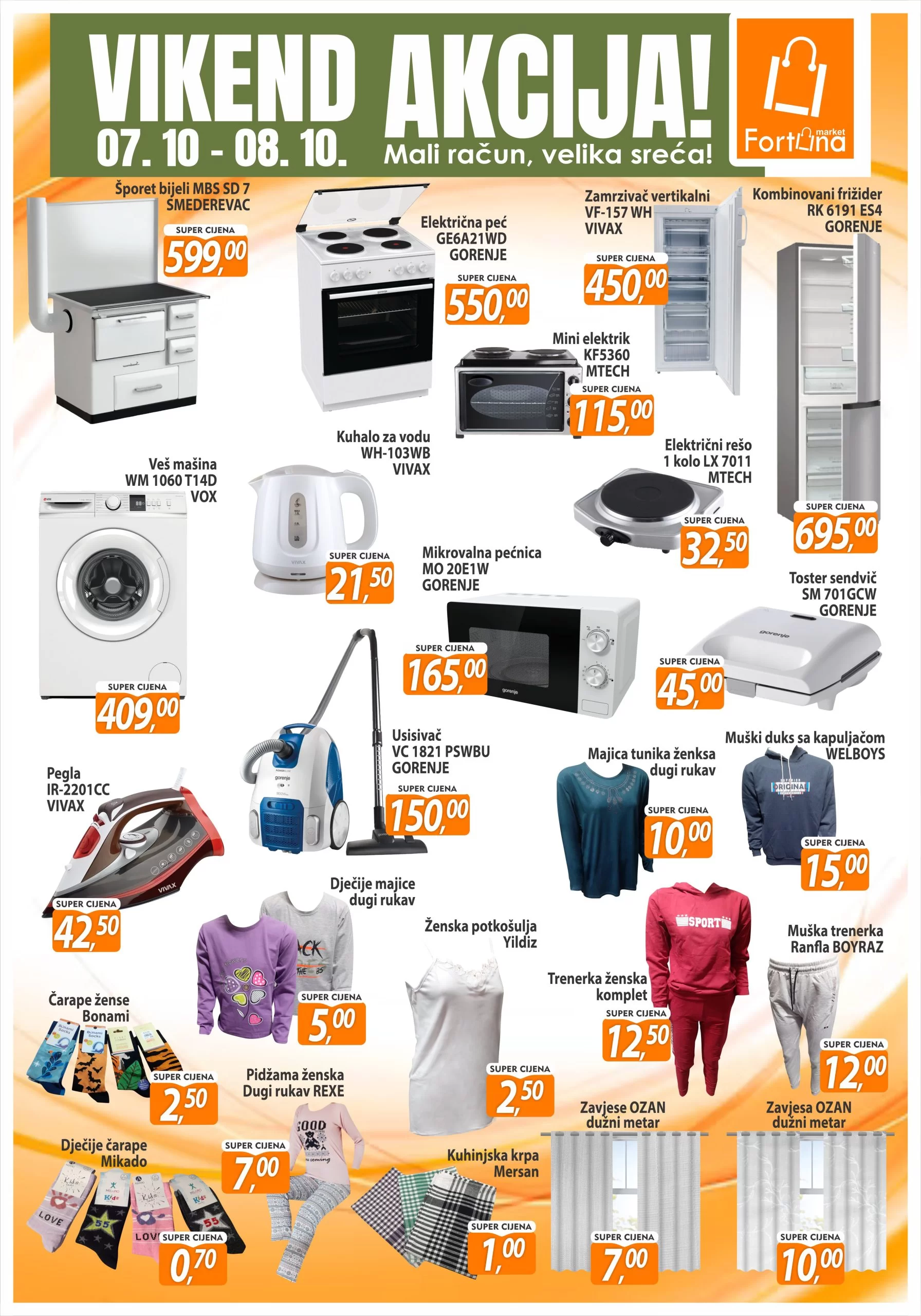 Fortuna vikend akcija
