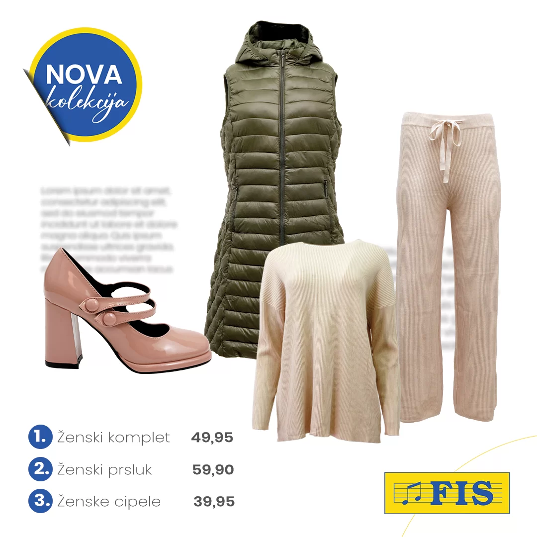 Fis NIVA KOLEKCIJA odjeće i obuće