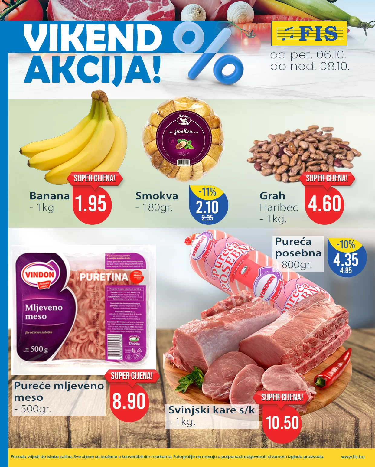 Fis vikend akcija 6-8.10.2023.