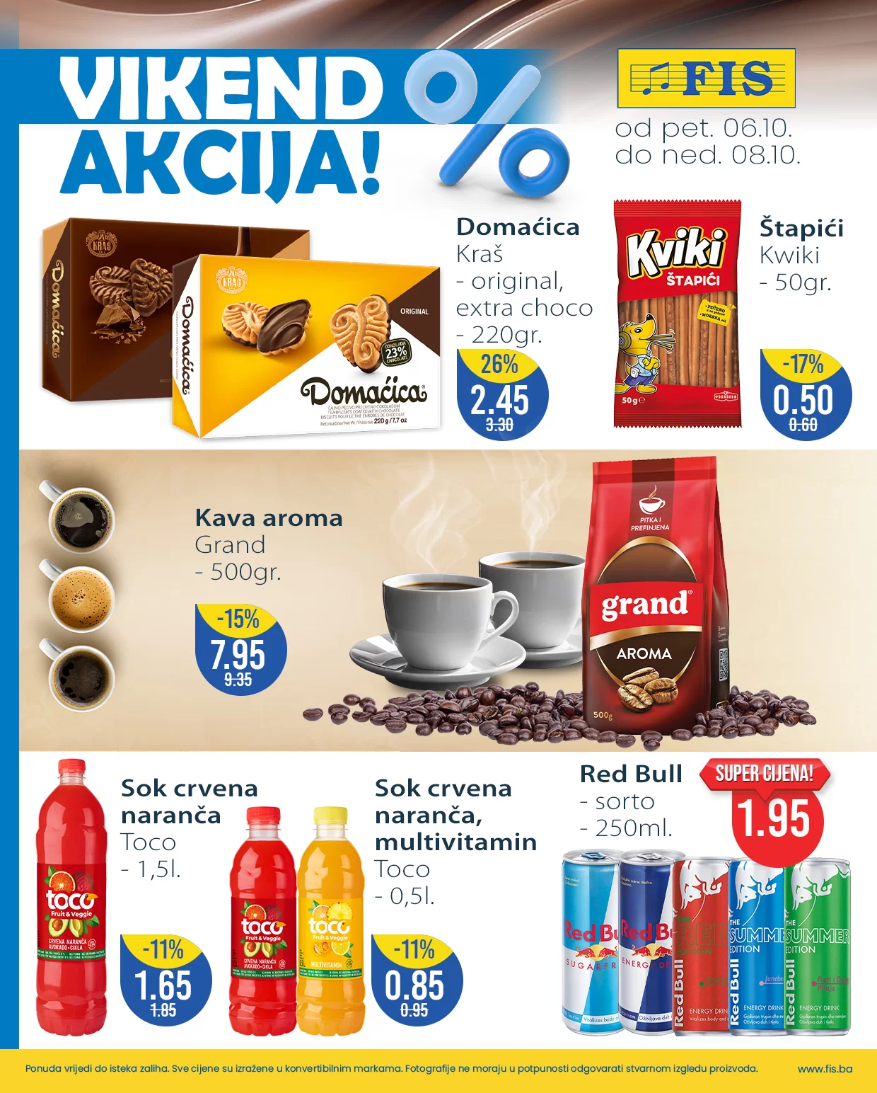 Fis vikend akcija 6-8.10.2023.