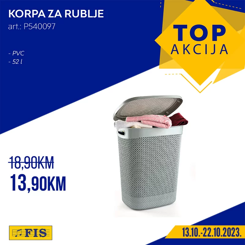 Fis TOP AKCIJA za TOP artikle 13-22.10.2023.