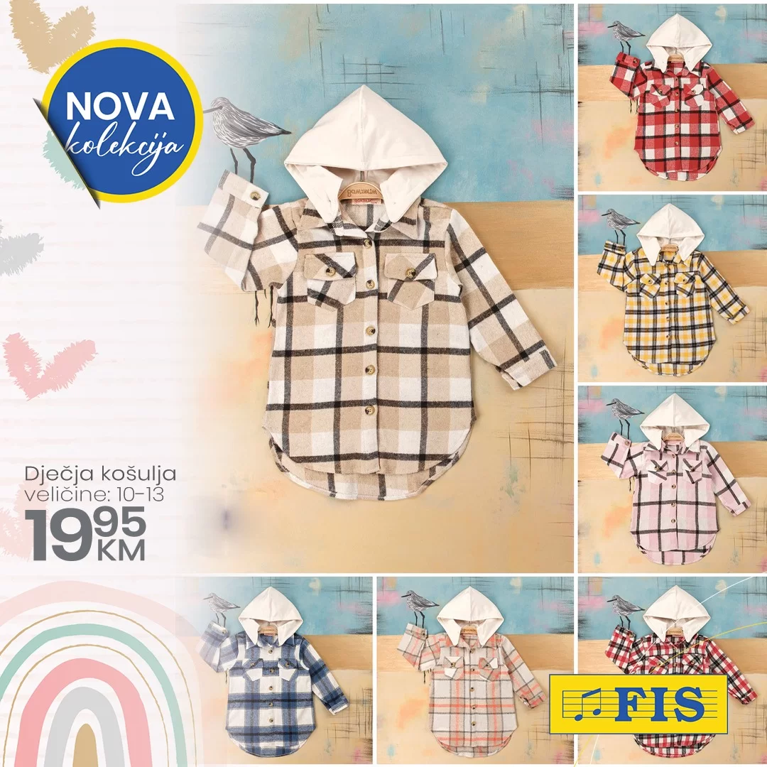 Fis nova kolekcija dječije odjeće