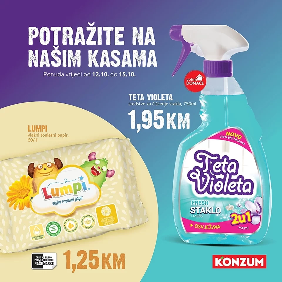 Konzum AKCIJA NA KASAMA 