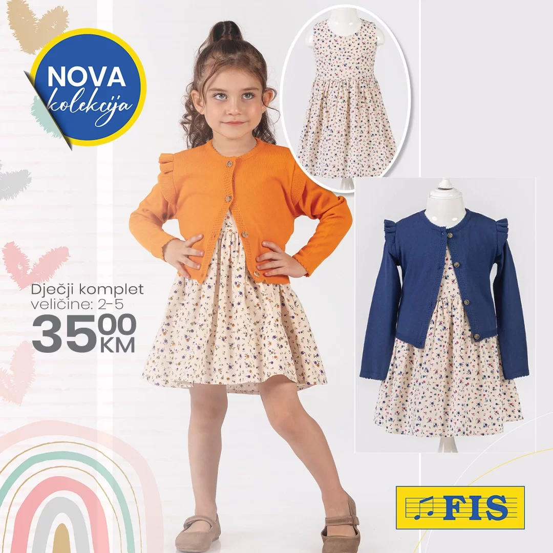 Fis nova kolekcija dječije odjeće