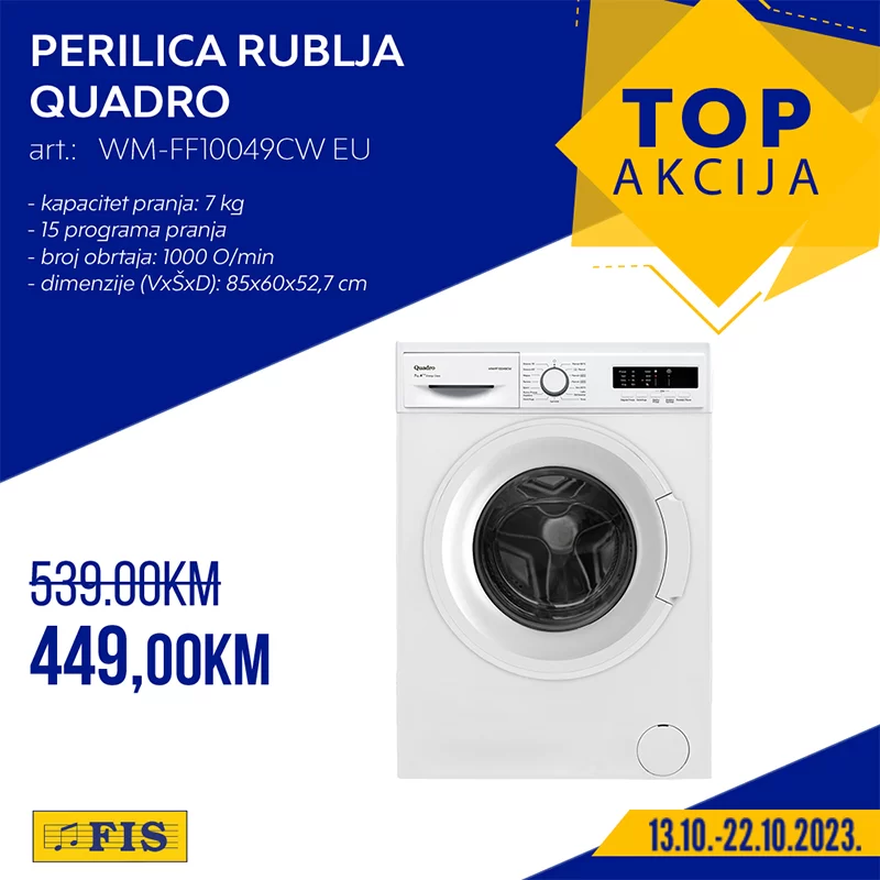 Fis TOP AKCIJA za TOP artikle 13-22.10.2023.