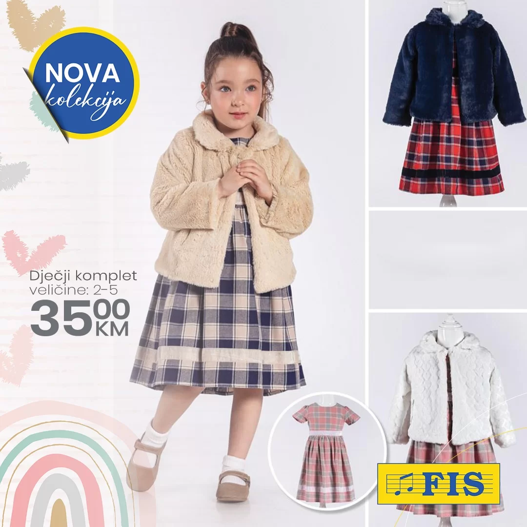 Fis nova kolekcija dječije odjeće
