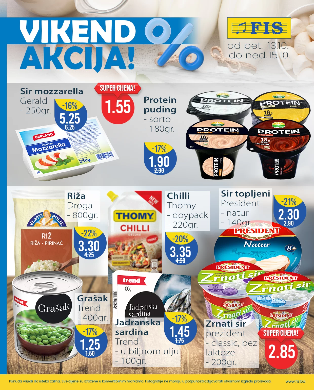 Fis vikend akcija 13-15.10.2023.