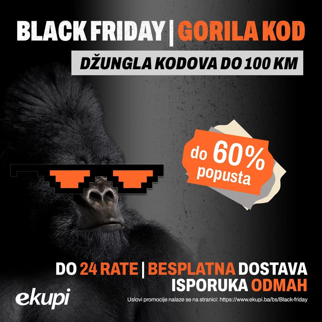 eKupi Black Friday - POPUSTI I DO 60%