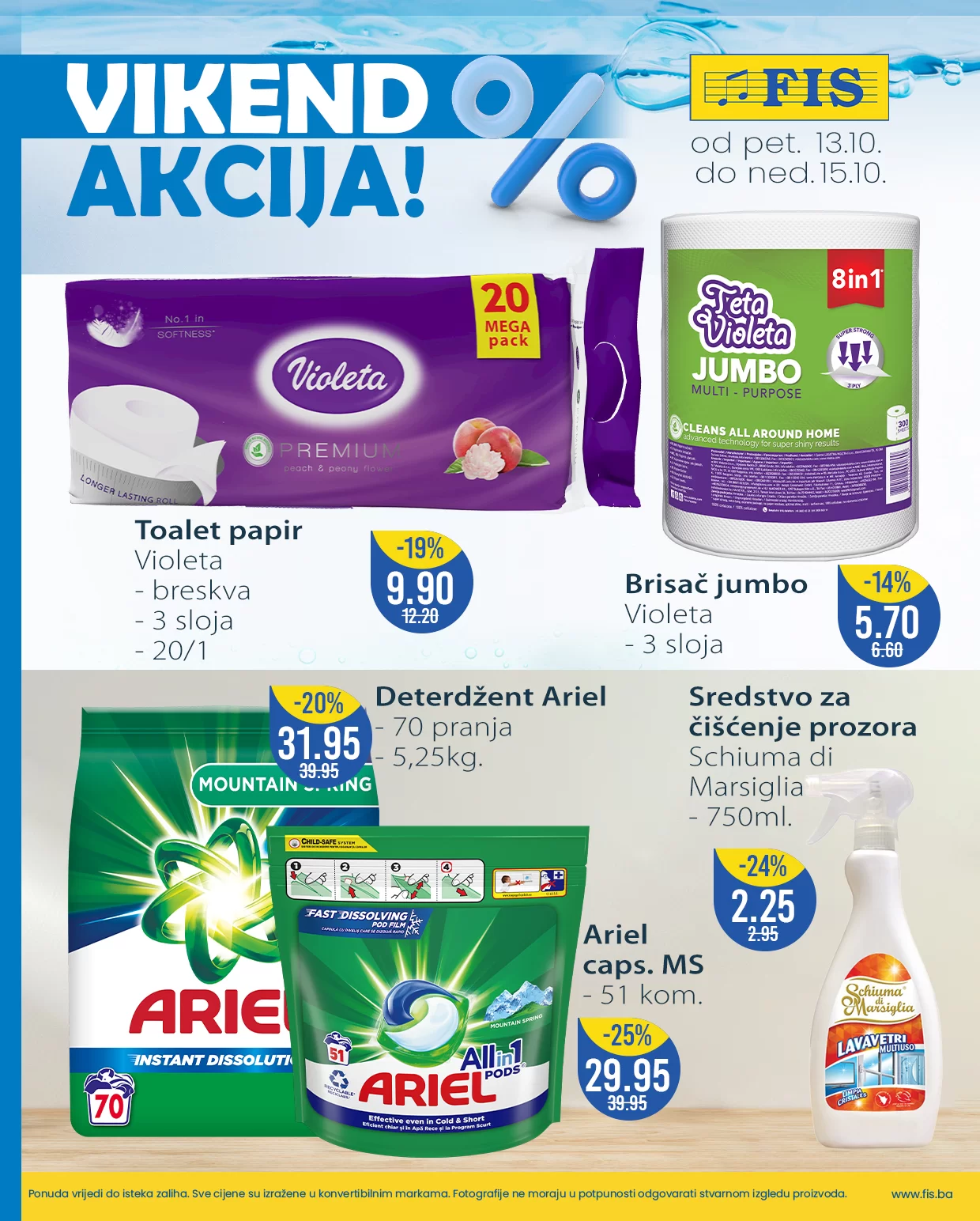 Fis vikend akcija 13-15.10.2023.