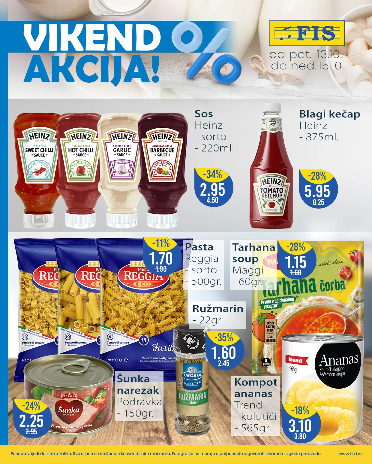 Fis vikend akcija 13-15.10.2023.