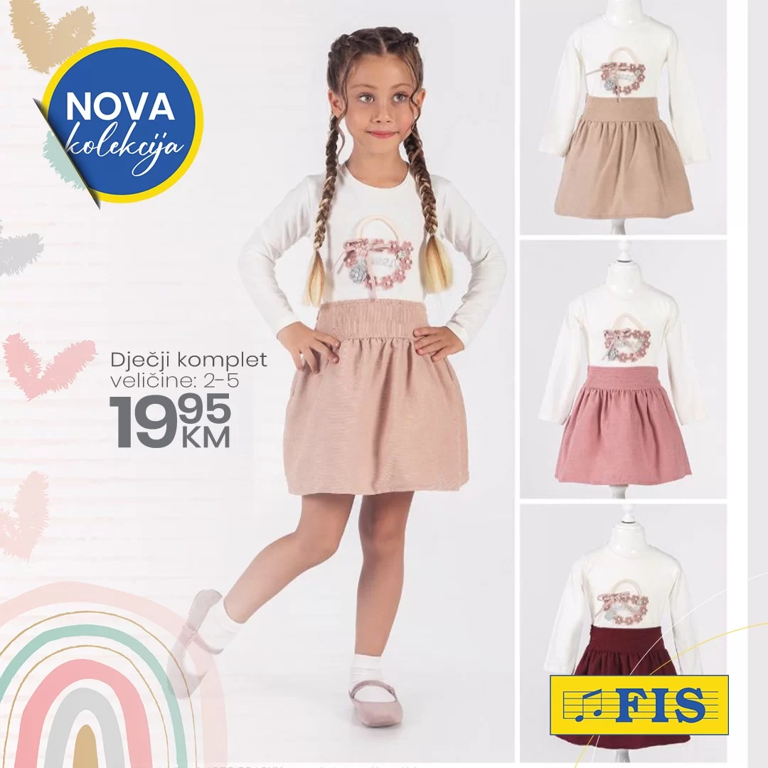 Fis nova kolekcija dječije odjeće