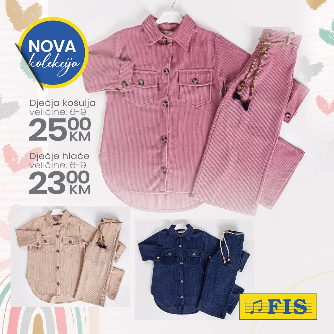 Fis nova kolekcija dječije odjeće